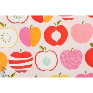 Canvas Monaluna Pink Delicioous pomme coton bio monaluna 