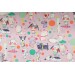 Popeline Puppy Polka Dot rose chien alexander Henry 