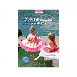 Livre ''Robes et blouses pour fillettes'' par Mélanie MOUBAREK