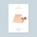 Patron jupe Mini Bibiana fille mode confottable chic enfant nanoo couture 