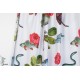 Jersey  Digital Stenzo Poissons fond blanc couleur mer 