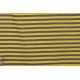 Jersey raye Sonnengel / dunkel blau lillestoff bio bleu jaune