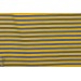 Jersey raye Sonnengel / dunkel blau lillestoff bio bleu jaune
