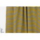 Jersey raye Sonnengel / dunkel blau lillestoff bio bleu jaune