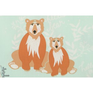 Popeline AGF Oh Hello Meadow from hello bear - Animaux  -