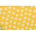Tisu imperméable Jaune à pois Blanc