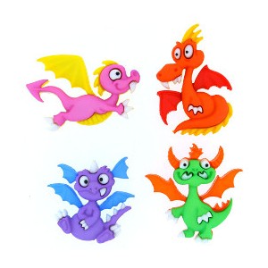 Boutons Dragon Tale