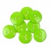 Boutons 22 mm vert - 9 pc