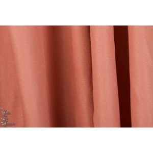 tissu crêpe melba Atelier brunette terracota
