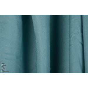 Tissu crêpe Storm Atelier Brunette bleu vert