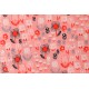popeline Petites fleurs sur fond rose mori1147, collection mori girls dashwood studio