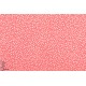 Viscose C Gaia rouge graphique fleur baie végétal 