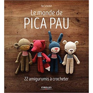 Livre Le monde de Pica Pau : 22 amigurumis à crocheter