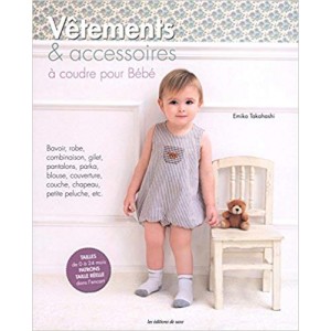 Livre Vêtements et accesoires à coudre pour bébé edition de saxe layertte enfant petit 