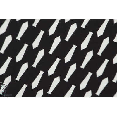 Petra Laitner ''Pingu cravates'' noir sweat Hilco