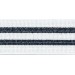 Elastique rayure bleu 25mm slio boxer ceinture 