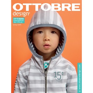 Magazine Ottobre Design Kids 1/15 Anglais avec explication Français