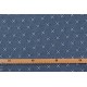 Fantasy knitter croix bleu Stenzo jacquard jersey bleu graphique sweat