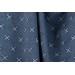 Fantasy knitter croix bleu Stenzo jacquard jersey bleu graphique sweat