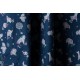 Popeline Dear Stella No Poroblama Deutch 1045 grpahique animaux bleu fleur bébé layette