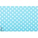 jersey Maillot de bain Turquoise à pois blanc 