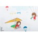 Popeline AGF Hey Sky Cloudine - SISU grandir voler apprendre enfant ciel  