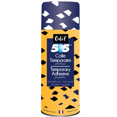 Spray colle temporaire odif 505 - 500ml patchork plaide aide couture 