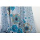 Modal Lillestoff herbsttraum blaugrau SUSAlabim Lillestoff fleur bleu mode femme