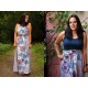 Modal Lillestoff Herbstraum braungrau fleur femme mode susalabim