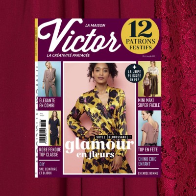 Magazine Maison victor 06/2019 patron couture tricot famille