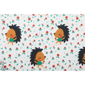Summersweat bio Dotty hedgehog Lillestoff Bora