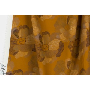 Viscose Strech Art Flow YEllow Mind the Maker