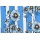 Summersweat bio Bloom Lillestoff fleur graphique bleu rayure femme enemenemeins