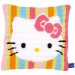 KIT Coussin Hello Kitty oiu canevas enfant 