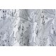 jersey Bio Palmenhauss Lillestoff feuille jungle graphique blanc