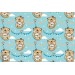 Jersey Bio Endless Love bleu ours,ourson maman amour enfant couture stoffonkel