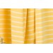 Interlecok rayé Bio Snapdragon blanc cpauli jaune blanc marinière polo