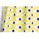 tissu coton mcb madame casse bonbon Popeline ZIEUX jaune rétro vintage, mode 
