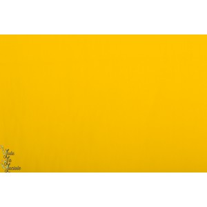 Popeline Unie Canary AGf jaune pure element 