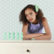 popeline, coton bio, Soft Cactus Little Wings - M - Violet - R
