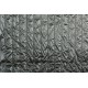 Impermable matelassé métal gris foncé - doudoune double face 