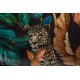 Velvet velours de luxe léopard 
