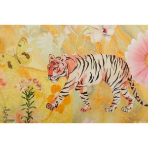 Canvas Tigre Bengale Half Panama PR
