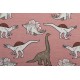 jersey Bio Dino blush pink  Elvelyckan Design