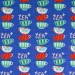 Canvas Hamburger Liebe Earl grey Bleu - In my kitchen