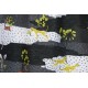 Tissu coton Popeline Désert du Sahara gris animaux guépard blend couture enfant 