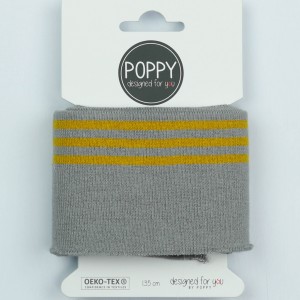 Cuff Poppy 8191- col 003 gris /ochre