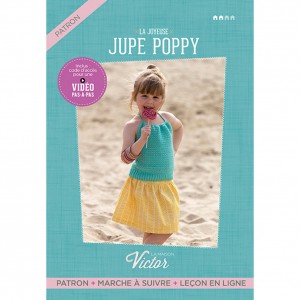 Patron Jupe fille POPPY ALLEMAND