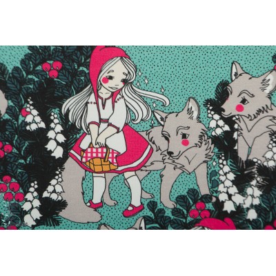 Jersey bio Ommellinen Little Red Riding Hood and the Wolf Mint