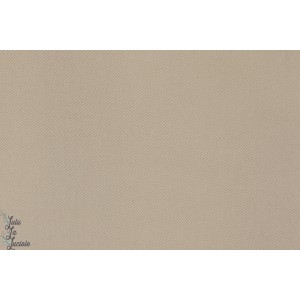 Coton sergé Twill Beige